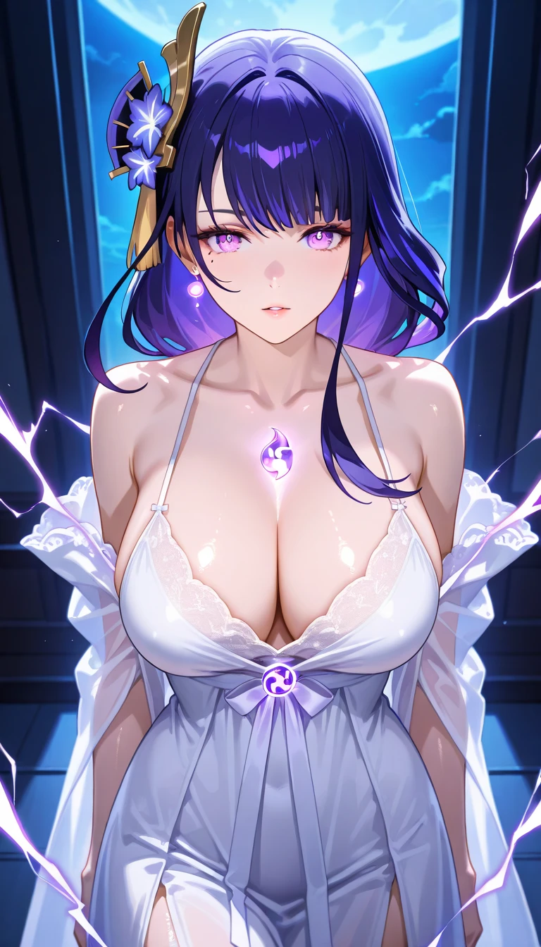 Raiden  shogun (genshin impact) night gown 