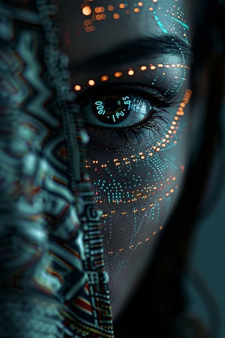 beautiful green eyes woman
