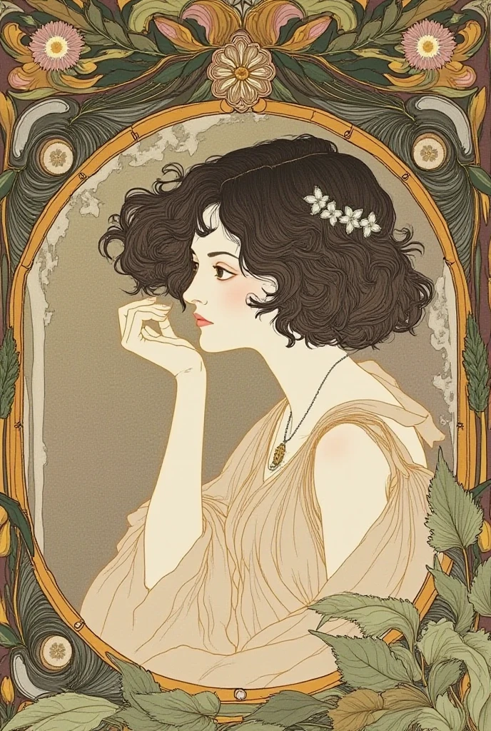 Art Nouveau style Flux1.D