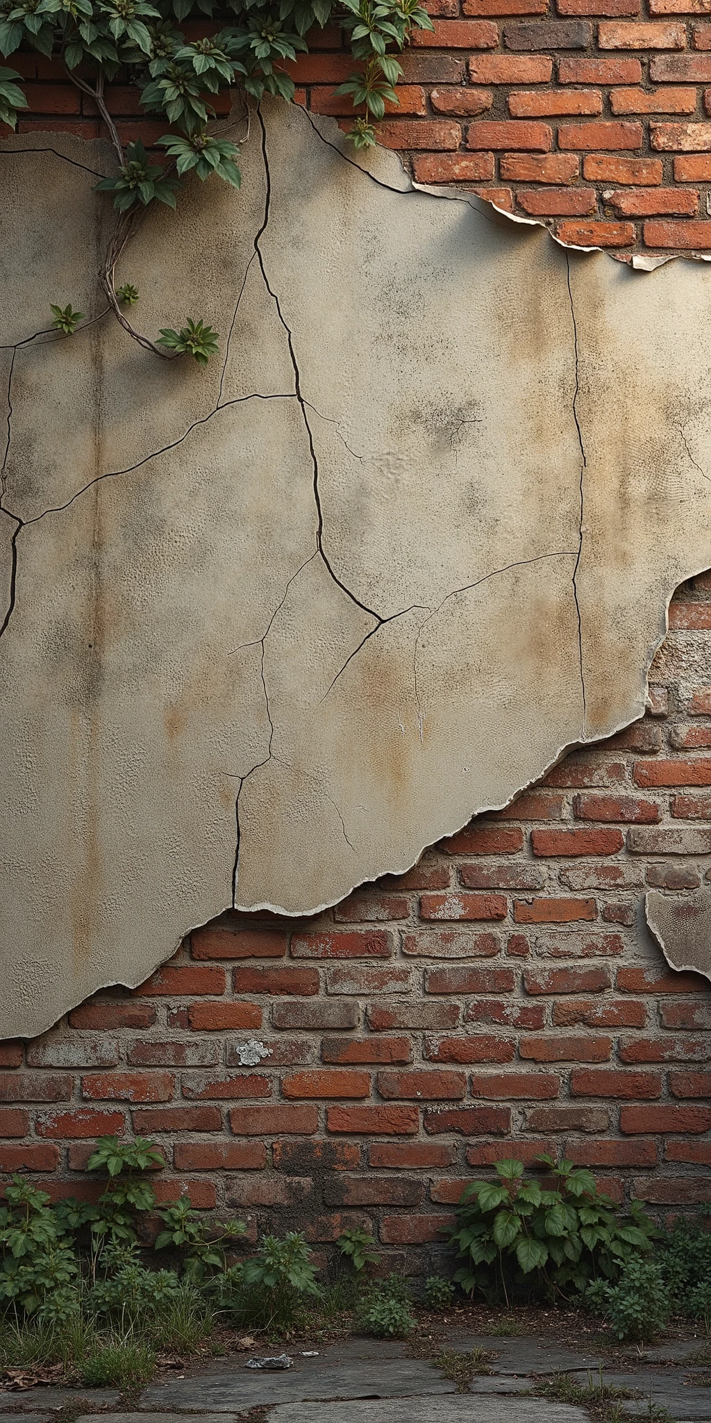 cracks in the wall