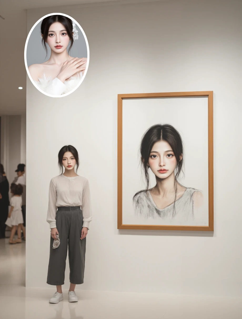 Take Pictures With Wall Portraits