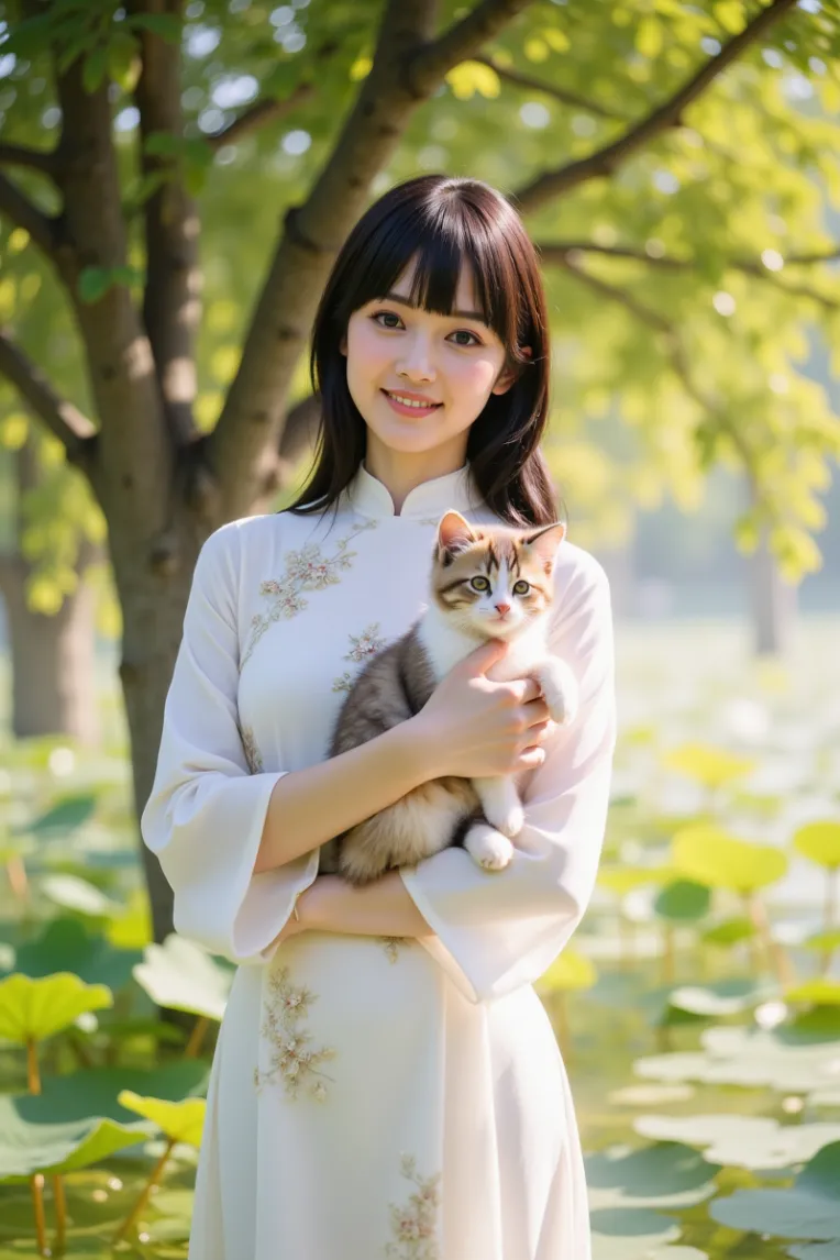  Áo Dài Trắng  1