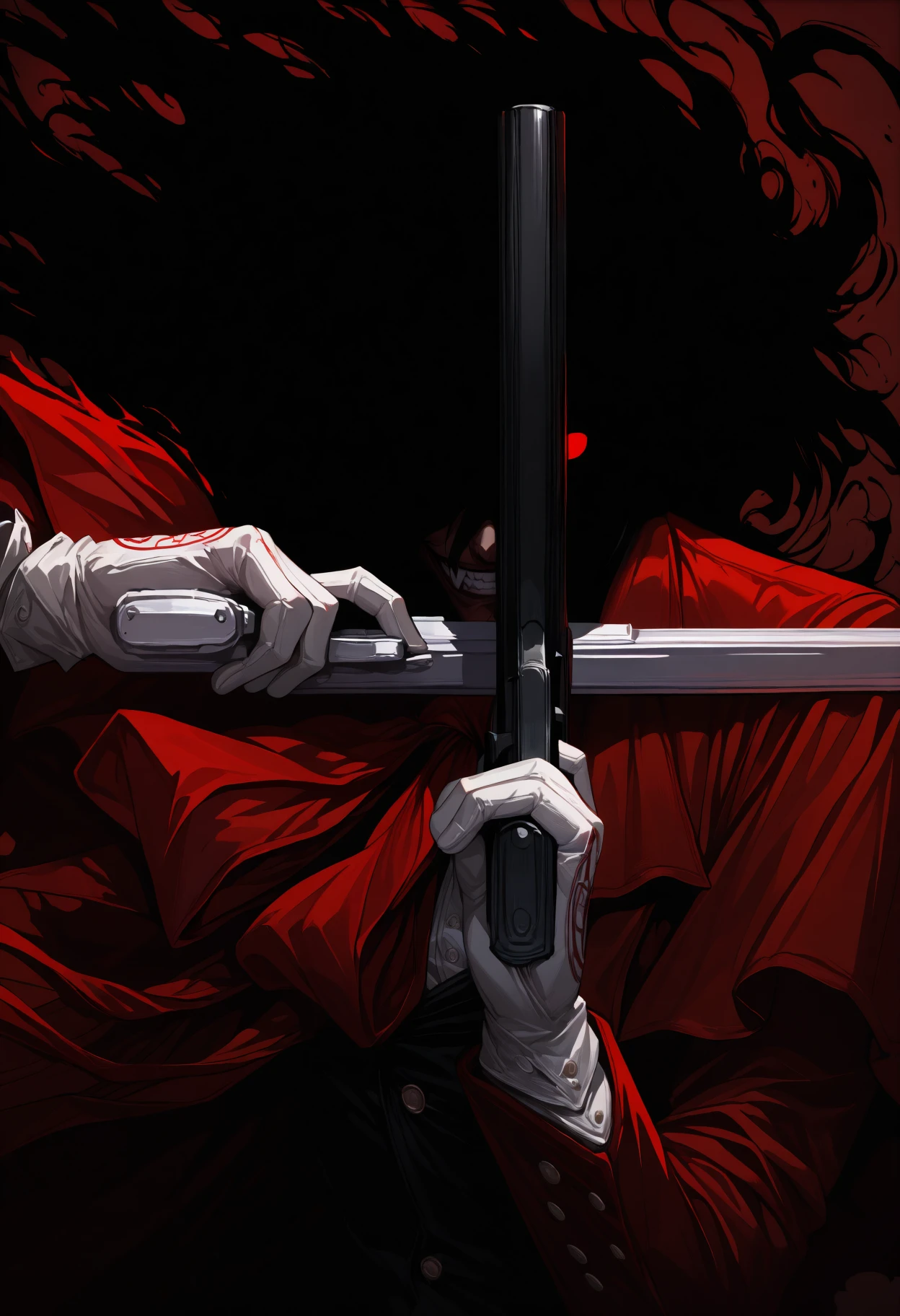 Alucard's Inverted Cross Pose Concept V1