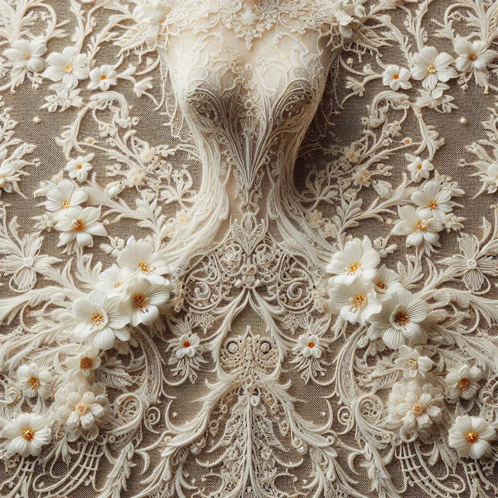 Lace_Fabric_with_Cherry_Blossom_Pattern_LoRA