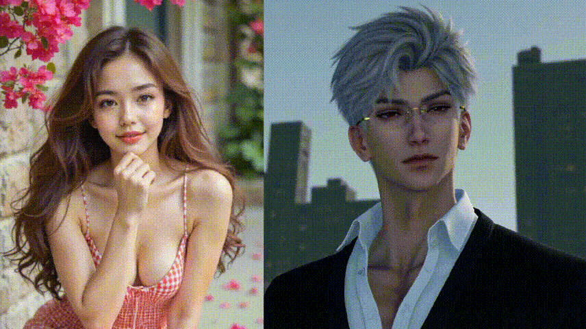 和男友秦彻在一起🥰