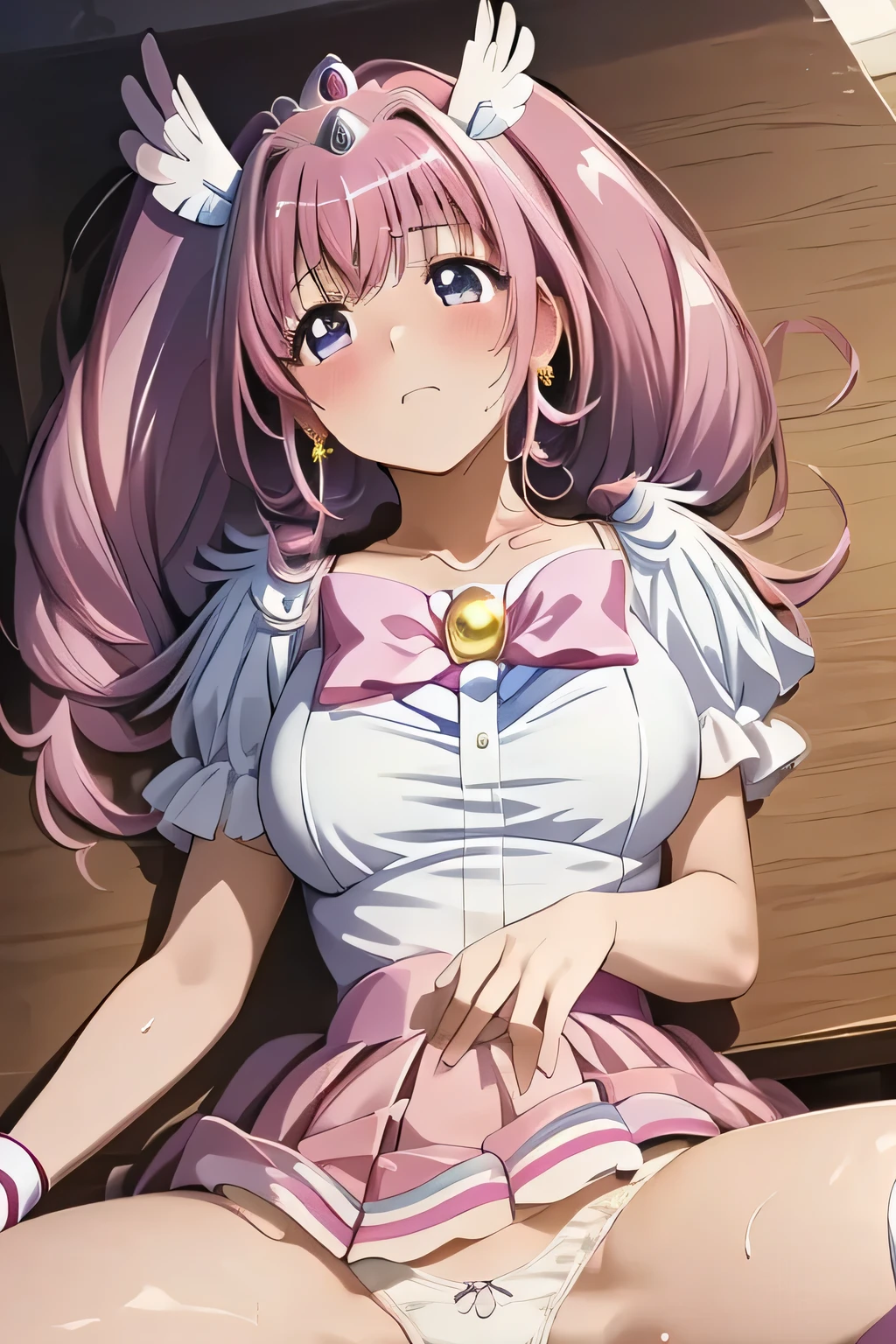 on the table