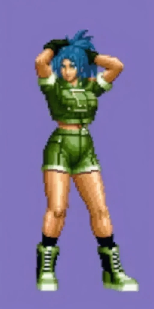Kof - Leona Heidern sprites Pony- OtraC Kof - Leona Heidern sprites Pony- OtraC