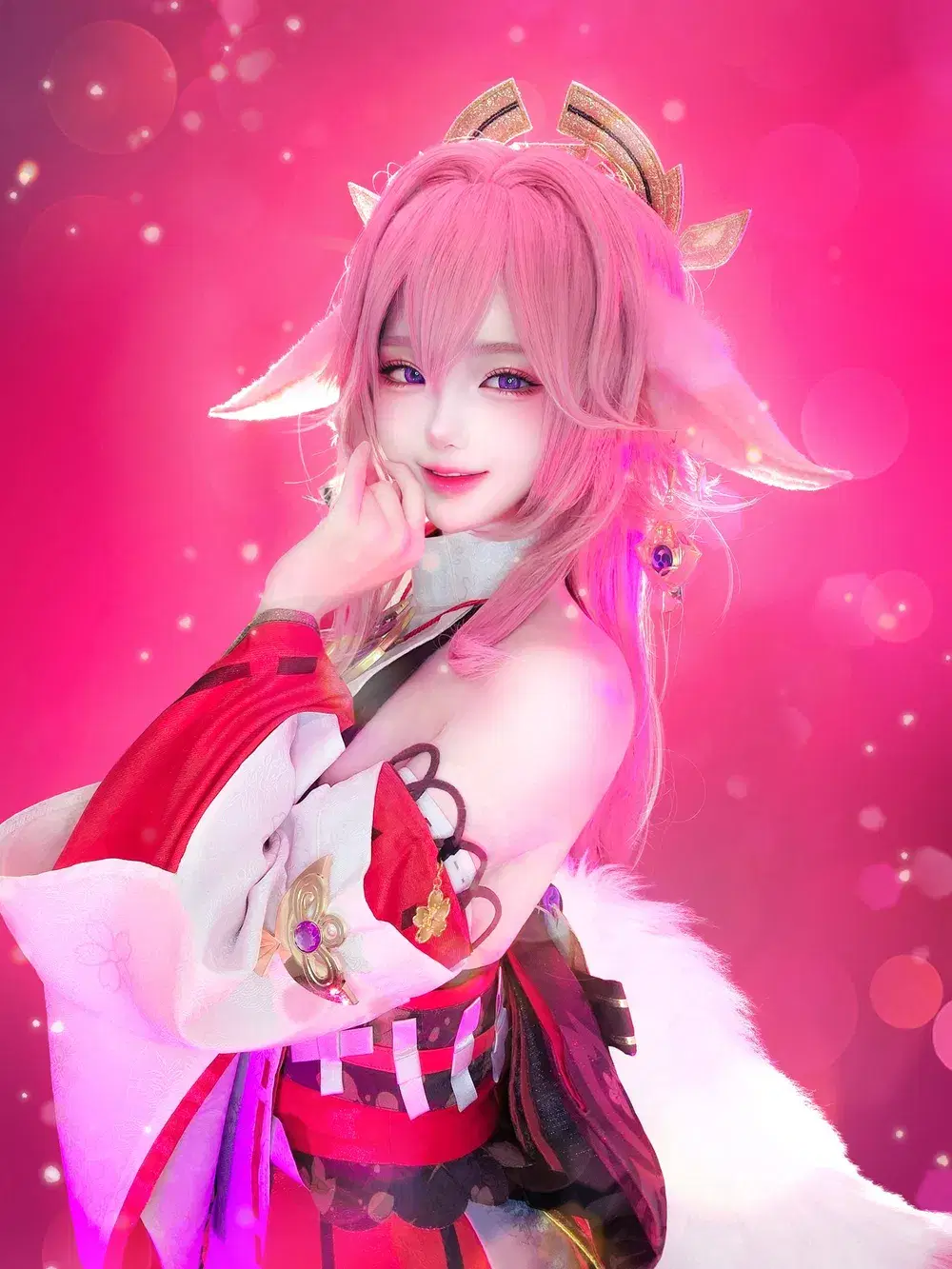 Yae Miko Cosplay 八重巫女角色扮演