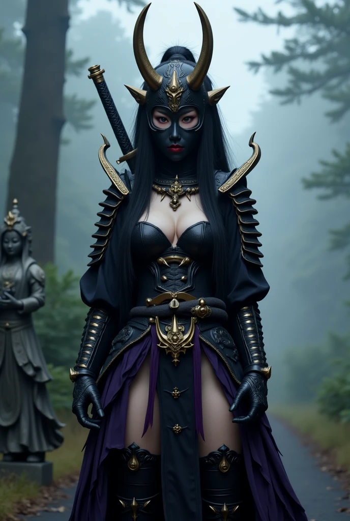 鬼面女武