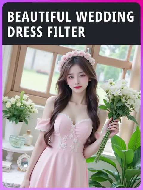 【TOP1】Beautiful Wedding Dress Filter