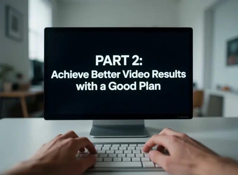 Achieve Better Video Results with a Good Plan - PART 2
