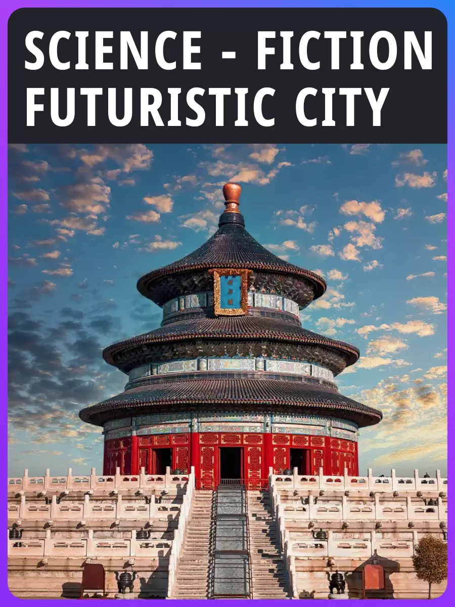 【top1】Ciencia - ficción ciudad futurista