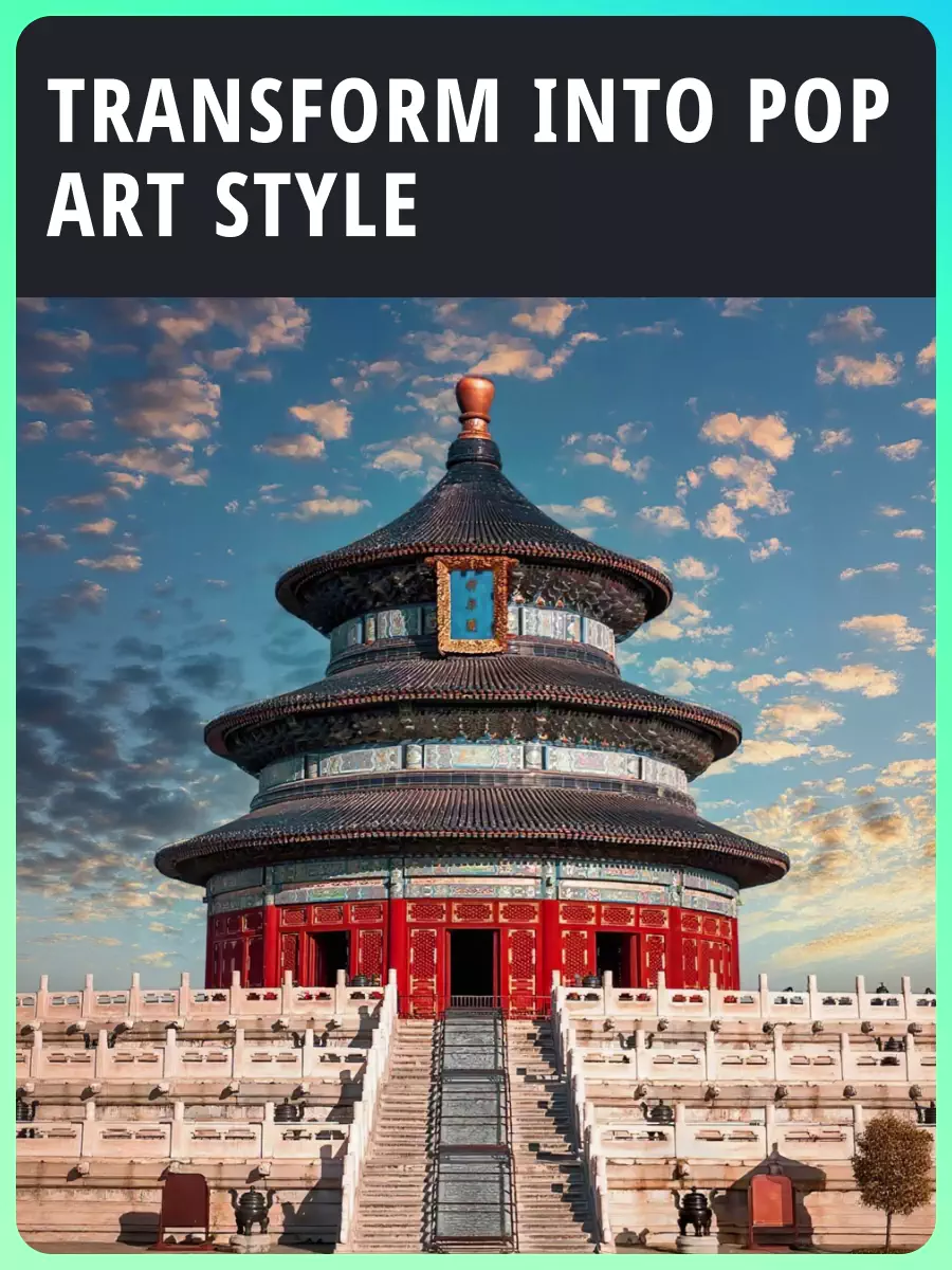 【TOP1】Ubah menjadi gaya Pop Art