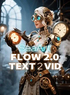 SeaArt Flow 2.0 แปลงข้อความเป็นวิดีโอ