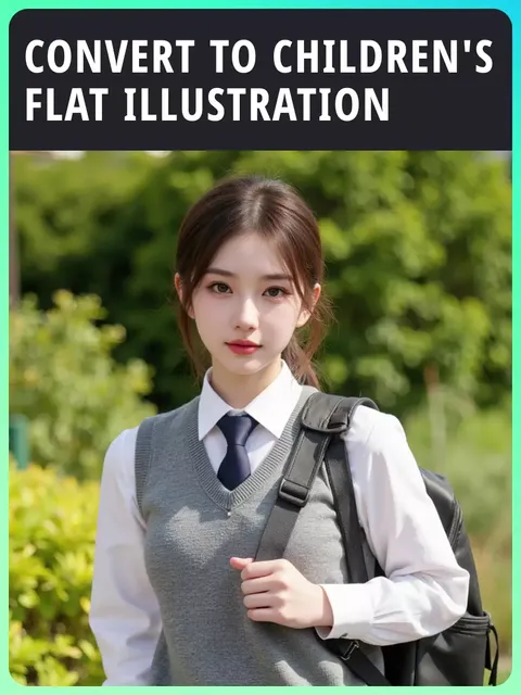 【TOP1】Turn Images into Whimsical Picture Book Art!