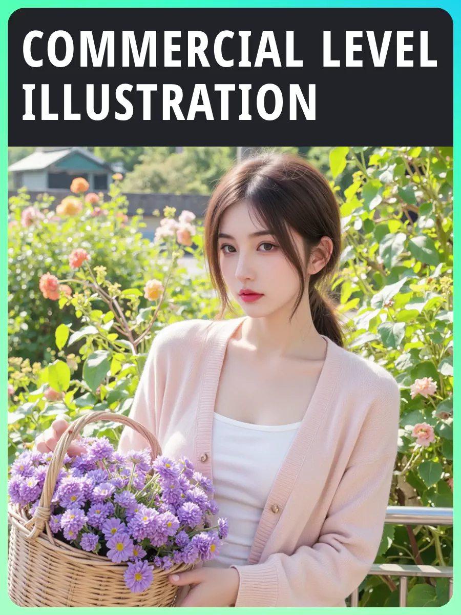 【최상위】사진을 전문적인 상업 일러스트레이션으로 변환하기 