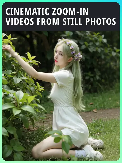 【TOP1】Video Zoom-In Sinematik dari Foto Diam