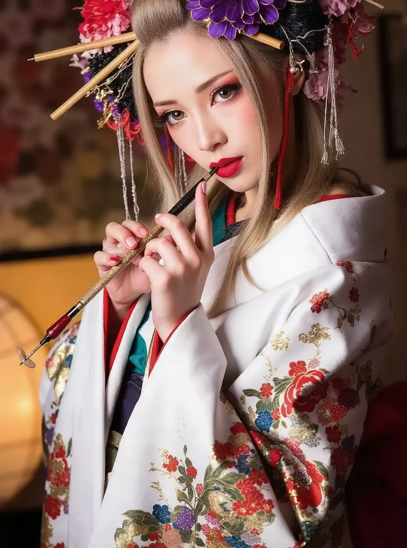 Modern Oiran Girl Flux.1 D