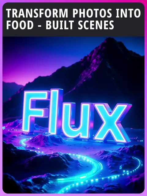 將照片轉換為食物 - 建立場景