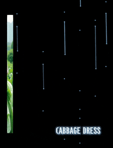 платье из капусты