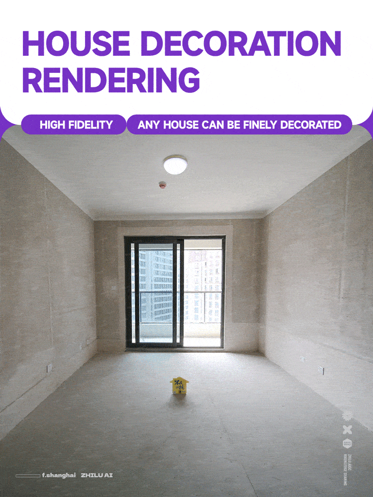 Rendering dekorasi rumah