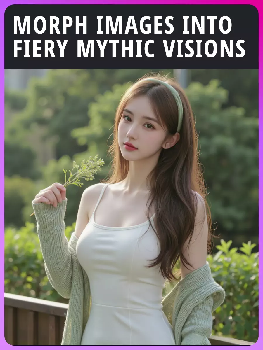 Morph Images into Fiery Mythic Visions 