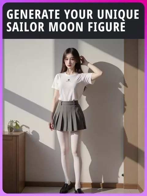 Benzersiz Sailor Moon Figürünüzü Oluşturun