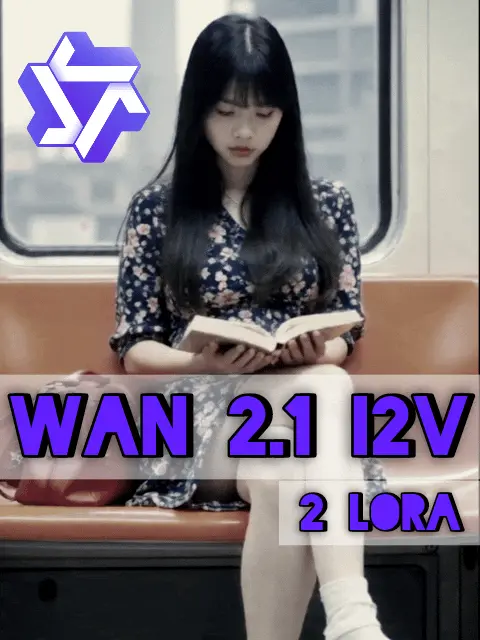 Wan 2.1 I2V with 2 LoRAs