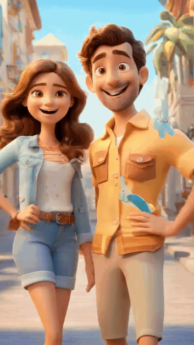 Pelukan hangat dan lembut, dari gambar ke video