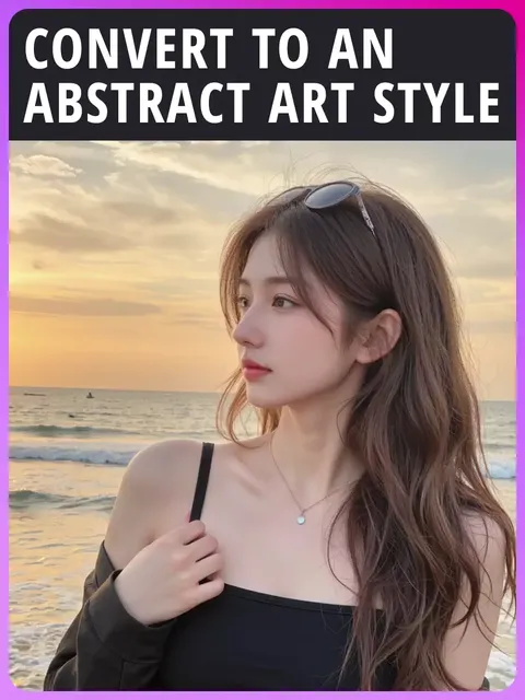 Convertir a un estilo de arte abstracto