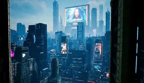 賽博朋克2077風格