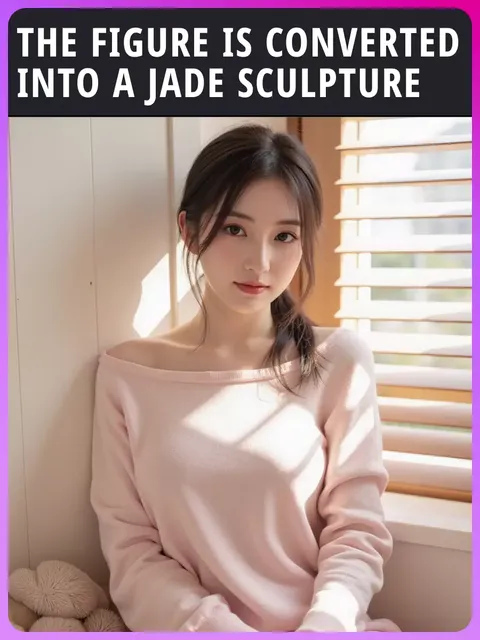 이 조각상은 옥 조각으로 변환되었습니다.