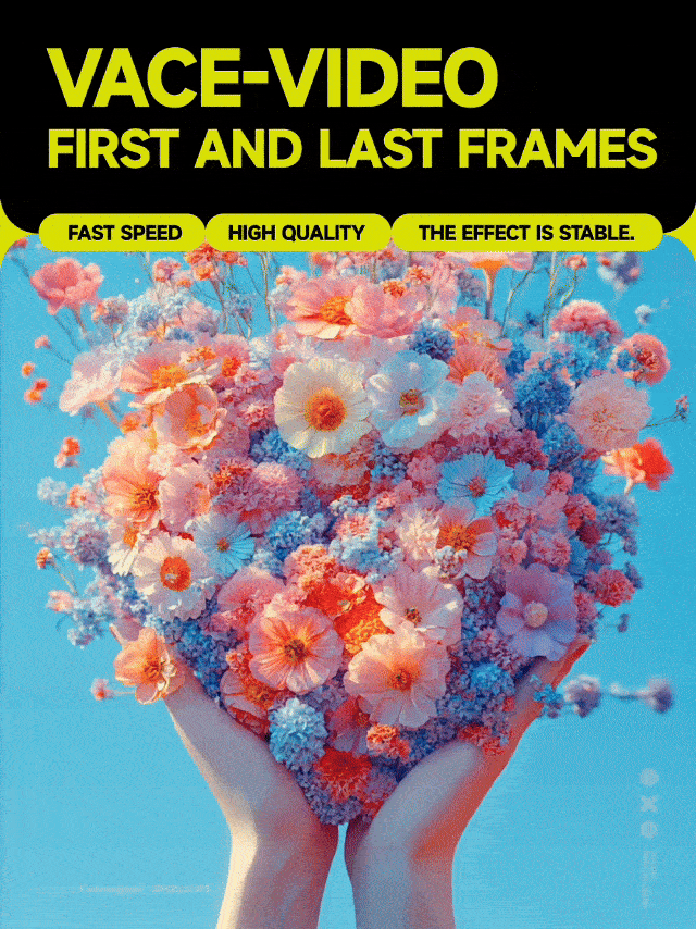 Video VACE yang sangat halus dari awal hingga akhir