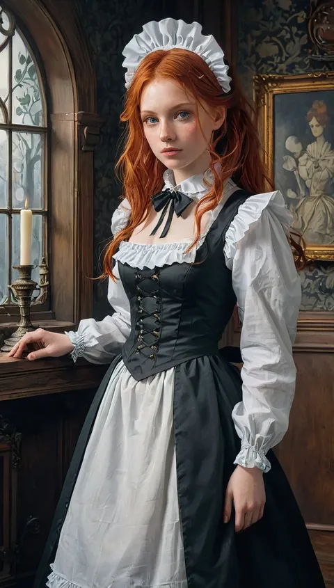 Wan 2.1 - Cute Maid - I2V