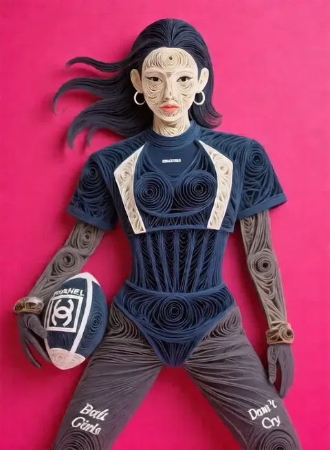 종이 조각 예술 스타일 | 문맥