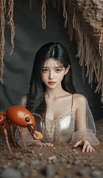 蟻の囁き手: マクロ共鳴AI