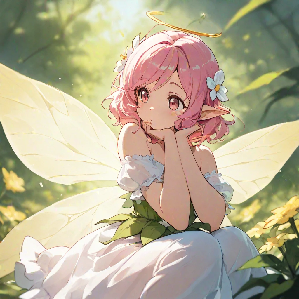 "A flower fairy / Gothic LoRA" "A flower fairy / Gothic LoRA"