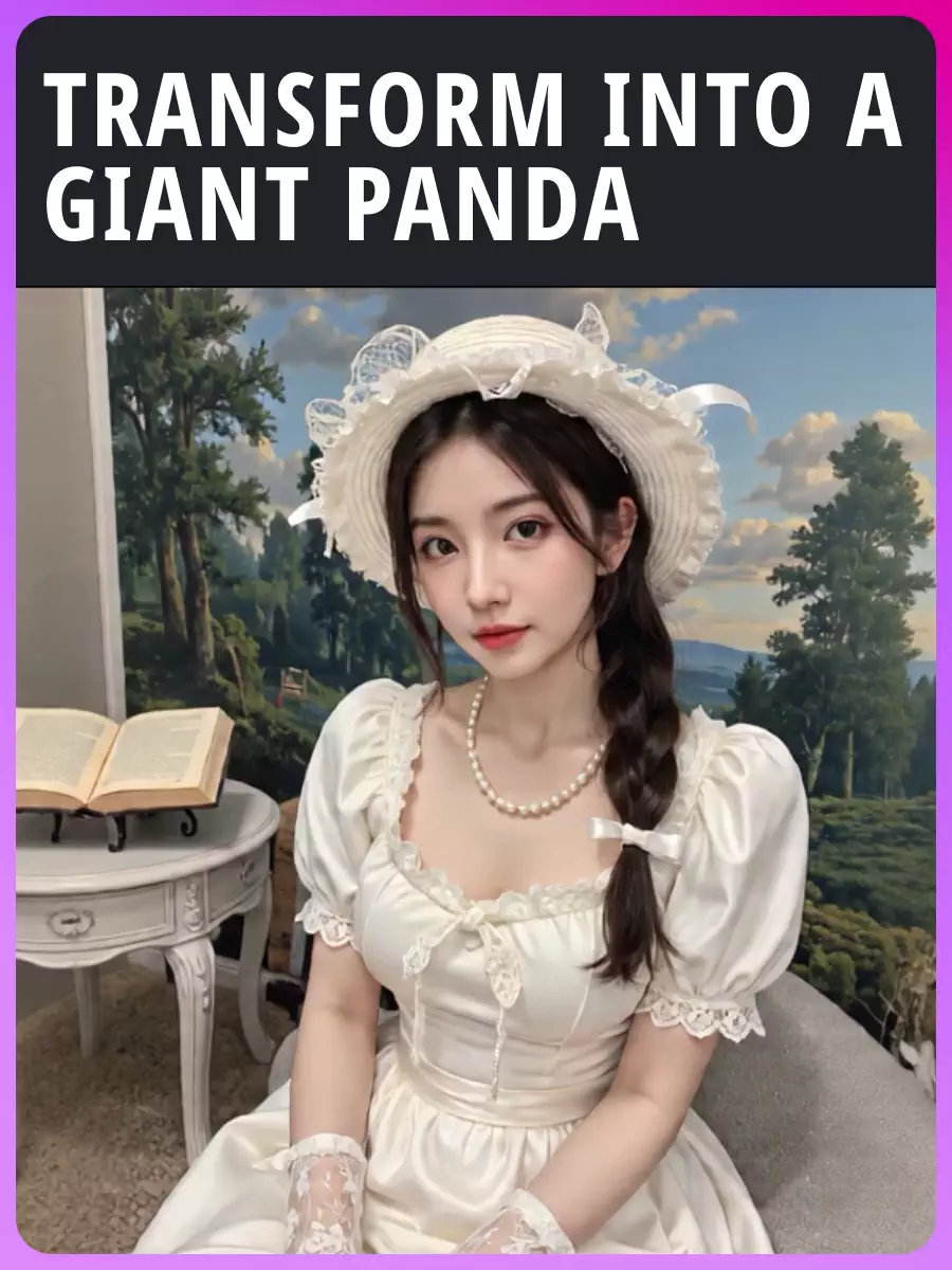 превратиться в гигантскую панду