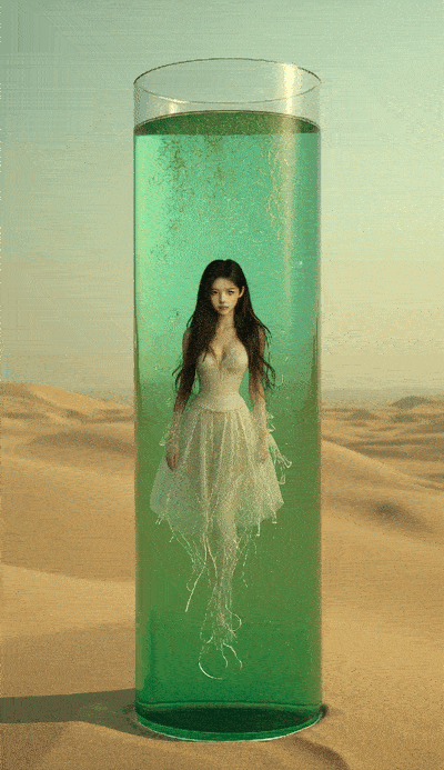Desert Vial: Aqueous Enigma AI
