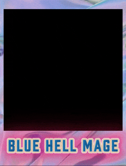 Mago dell'Inferno Blu