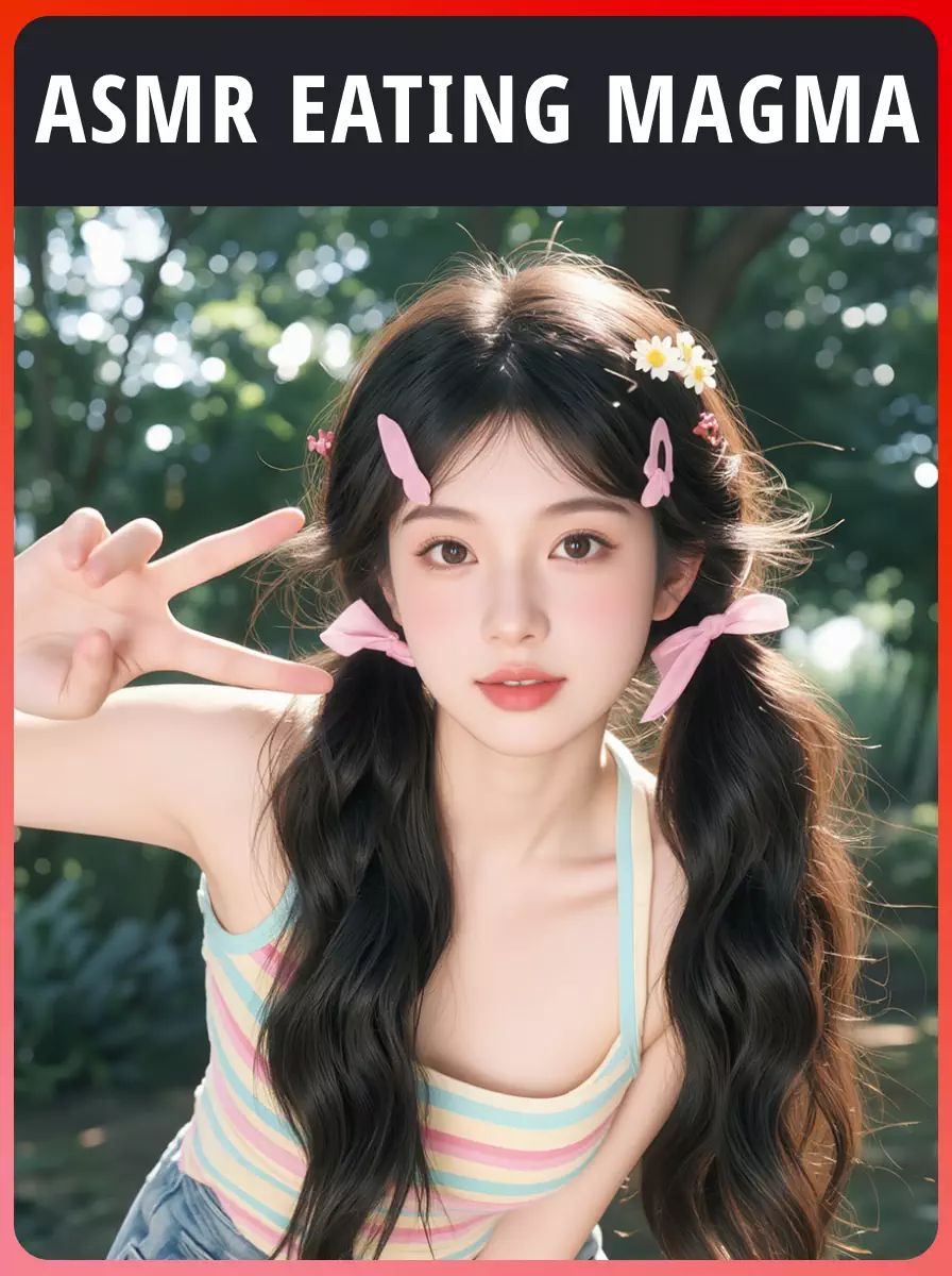 ASMR magma yeme