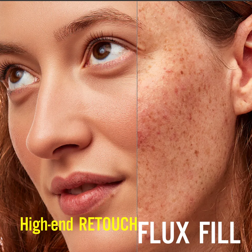 Retoque de alta qualidade com Flux Fill