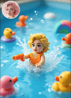 Diversão com Pistola de Água de Minifigura LEGO