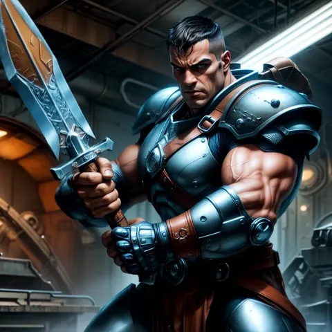 西洋コミックセミリアル2.5Dスタイル