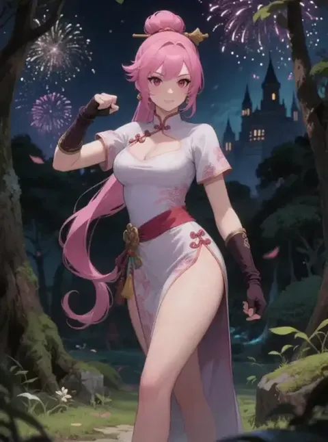 プールに飛び込む