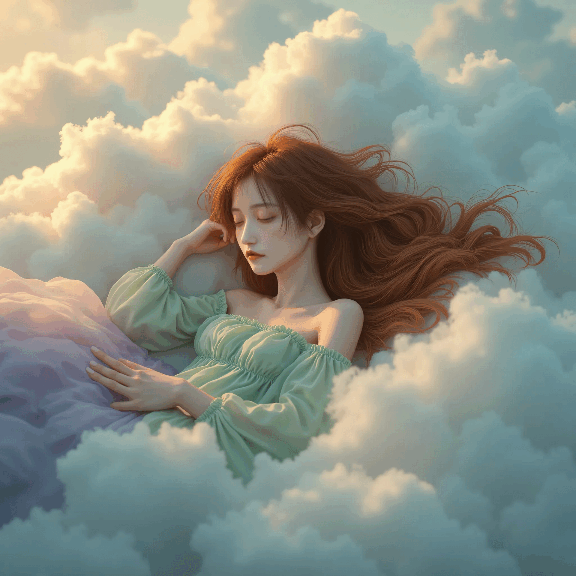 fantasía：Sueño tranquilo en la nube