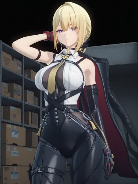Evelyn Chevalier (伊芙琳·舒瓦利耶) (イヴリン・シェヴァリエ) - Zenless Zone Zero (绝区零) (絕區零) (ゼンレスゾーンゼロ) Illust