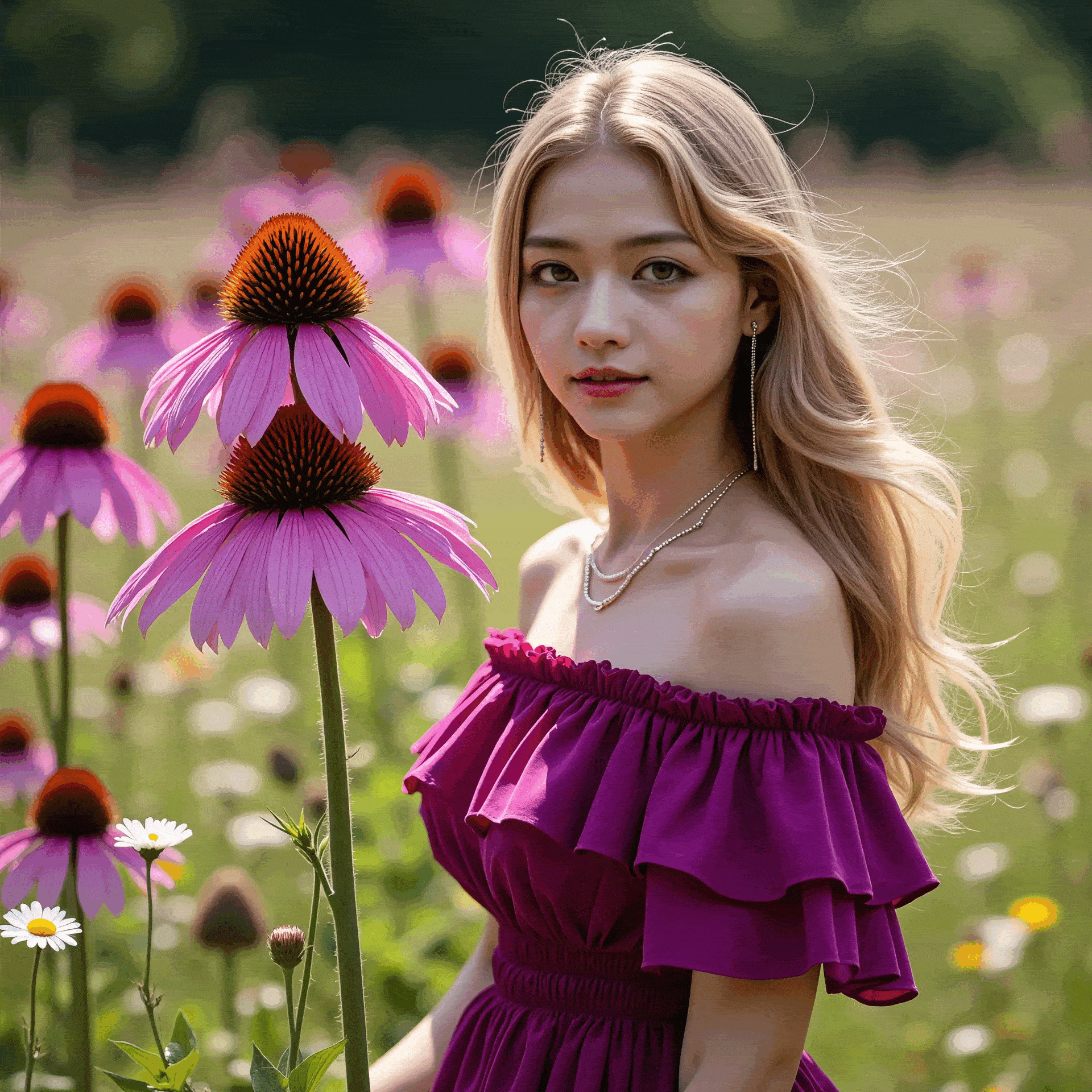 植物に着替えさせる