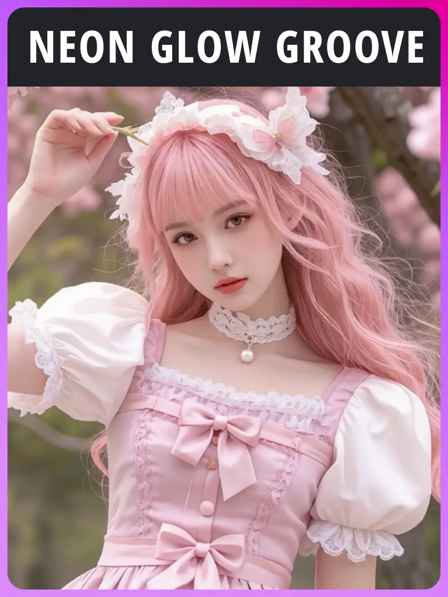 ネオンハロースペシャルエフェクトダンス