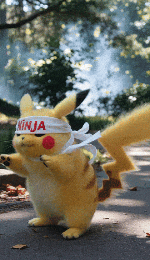 닌자 두건을 착용하세요